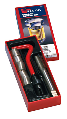 LWZZDZ 30Pcs Auto Thread Repair Kit M6 Thread Tool Wrench Drill Bit Set Auto Repair Tool 